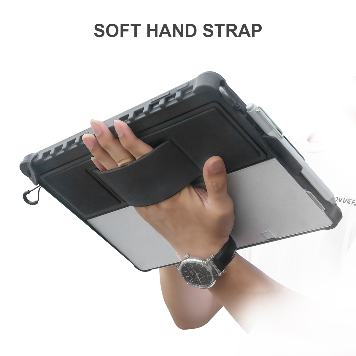 Shockproof Protective Cover Case for Microsoft Surface Pro 7/ Pro 6/ Pro 5/ Pro 4 with hand strap
